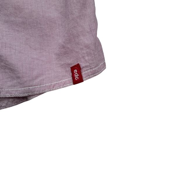 EDC by Esprit VTG Preppy Western Button Down Tunic/Mini Dress Women's Size XL - Picture 3 of 6